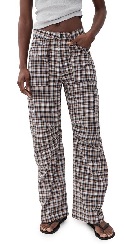 Lioness Lioness Miami Vice Pants BEIGE TARTAN
