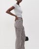 Lioness Lioness Miami Vice Pants BEIGE TARTAN - 4