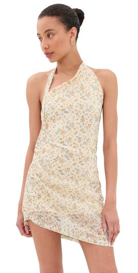 Lioness Lioness Moonlight Mini Dress Beige