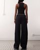 Lioness Lioness Muse low rise wide leg tie detail jean in rinse wash-Navy - 2