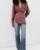 Lioness Lioness Notting Hill Button Down Shirt Cherry Plaid - 2