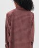 Lioness Lioness Notting Hill Button Down Shirt Cherry Plaid - 4