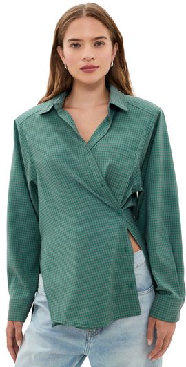 Lioness Lioness Notting Hill Shirt Forest Plaid
