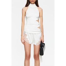 Lioness - - Soho Mini Dress in Onyx Lioness - - Soho Mini Dress in Onyx