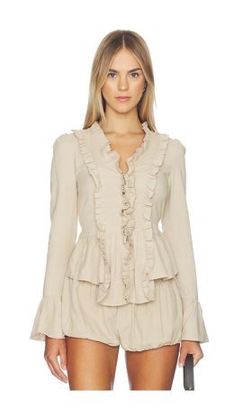 LIONESS LIONESS Odette Long Sleeve Top
