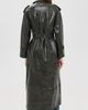 Lioness Lioness Off Duty Faux Leather Coat Washed Onyx - 3