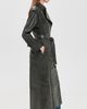 Lioness Lioness Off Duty Faux Leather Coat Washed Onyx - 4