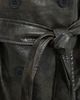 Lioness Lioness Off Duty Faux Leather Coat Washed Onyx - 6