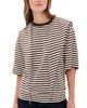 Lioness Lioness Olsen Knit Tee DARK CHOCOLATE STRIPE - 1