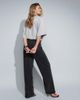 Lioness Lioness Penny asymmetric button detail relaxed leg jeans in black - 2