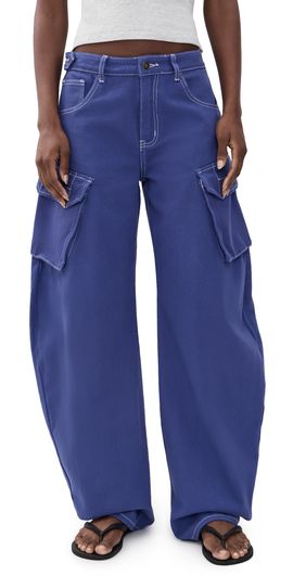 Lioness Lioness Penthouse Cargo Pants Cobalt