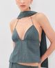 Lioness Lioness Play On Halter Top NAVY - 2