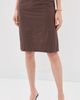 Lioness Lioness Play On Midi Skirt Chocolate - 2