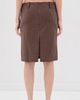 Lioness Lioness Play On Midi Skirt Chocolate - 3