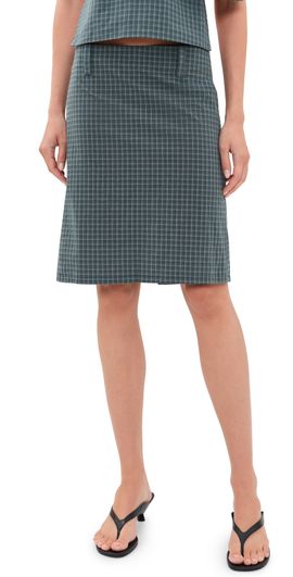 Lioness Lioness Play On Midi Skirt NAVY