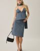 Lioness Lioness Play On Plaid Open-Back Halter Scarf Top in Navy, Women's at Urban Outfitters - 4