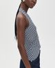 Lioness Lioness Power Hour Halter Top Navy Plaid - 4
