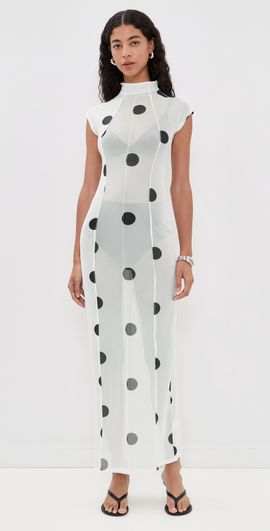 Lioness Lioness Redefined Maxi Dress Moonlight Polka