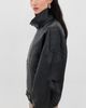 Lioness Lioness Rogue Faux Leather Bomber Jacket Onyx - 4