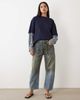 Lioness Lioness Rush Hour straight leg tie detail jeans in vintage blue wash - 1