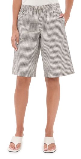 Lioness Lioness Sevigney Long Shorts Cream Check