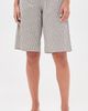 Lioness Lioness Sevigney Long Shorts Cream Check - 2