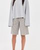 Lioness Lioness Sevigney Long Shorts Cream Check - 5