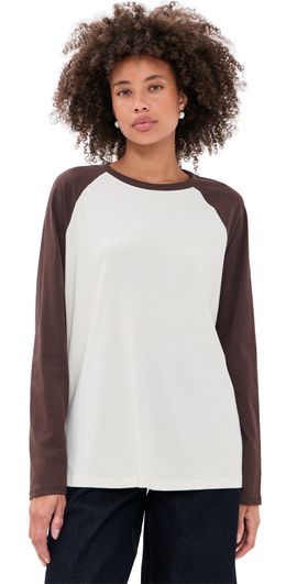 Lioness Lioness Shift Long Sleeve Tee Chocolate