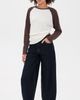 Lioness Lioness Shift Long Sleeve Tee Chocolate - 5