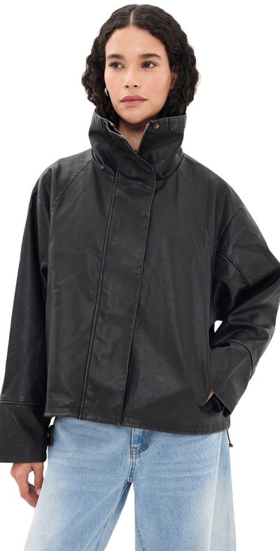Lioness Lioness Shoreline Funnel Jacket Noir
