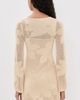 Lioness Lioness Solace Mini Dress Sand - 3