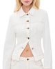 Lioness Lioness The Bronx Denim Jacket Porcelain - 1