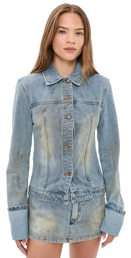 Lioness Lioness The Bronx Denim Jacket Stone Blue