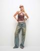 Lioness Lioness Top Model relaxed leg jeans in stone blue wash - 1