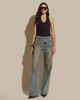 Lioness Lioness Top Model relaxed leg jeans in stone blue wash - 2