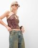 Lioness Lioness Top Model relaxed leg jeans in stone blue wash - 3