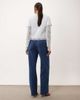 Lioness Lioness Top Model wide leg jean in mid blue wash-Black - 3