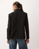 Lioness Lioness Trophy Club asymmetric wrap front blazer in black - 4