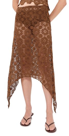 Lioness Lioness Trophy Midi Skirt Espresso