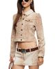 Lioness Lioness Uptown Cotton Button Front Denim Jacket - 5