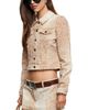 Lioness Lioness Uptown Cotton Button Front Denim Jacket - 6