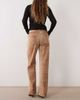 Lioness Lioness Uptown wide leg jeans in deer print-Brown - 3