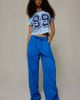Lioness Lioness Venice Low-Rise Baggy Cargo Pants in Blue, Women's at Urban Outfitters - 1