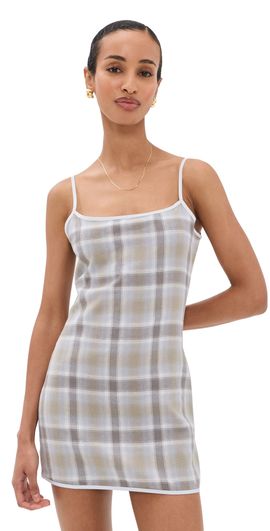 Lioness Lioness Voyage Mini Dress ASH PLAID