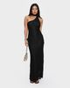 Lioness Lux Lace Maxi Dress Noir - 2
