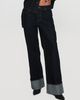 Lioness Top Model Cuffed Jean Dark Denim - 1