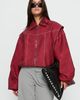 Lioness Vista Bomber Jacket Crimson - 1