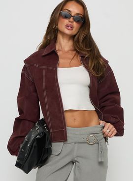 Lioness Vista Bomber Jacket Shiraz