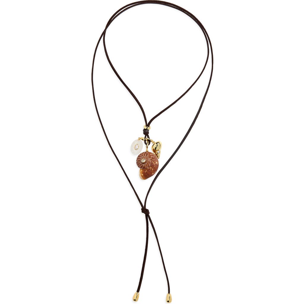 Éliou Éliou Area Charm Lariat Necklace