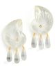 éliou éliou Comporta Earrings Clear One - 1